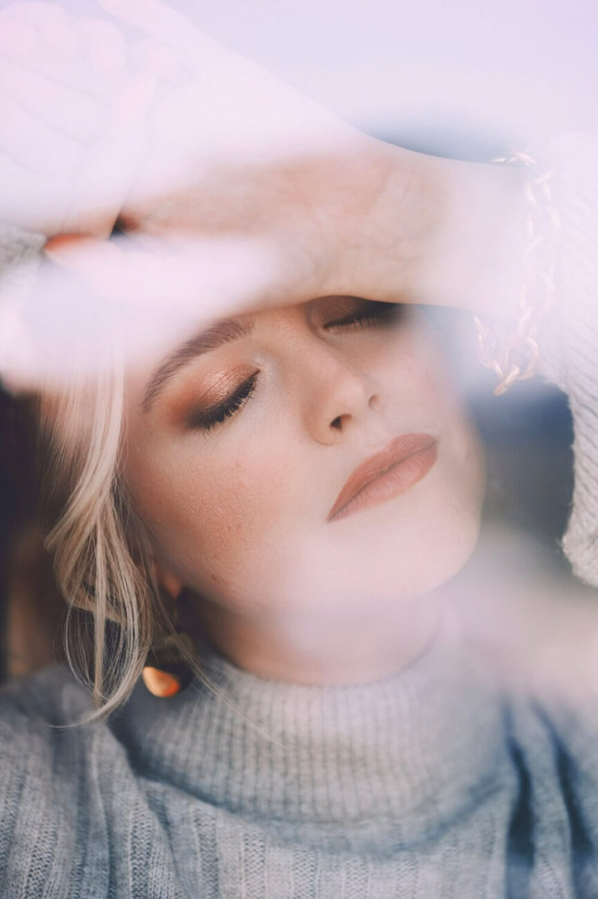 Beauty Portrait Werbung für Heidemann Schmuck